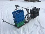 FCTS tall straddle cart upgrade with bins